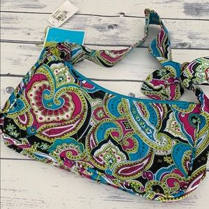 Vera Bradley silk daphne bag